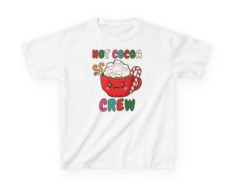 ホットココアクルー レインボー ユースTシャツ クリスマス