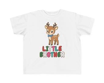 リトルブラザー レインボー トドラー Tシャツ クリスマス