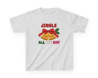 ジングル・オール・ザ・ウェイ　単語ごとのユースTシャツ　クリスマス