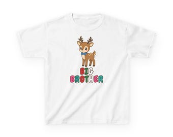 ビッグブラザーレインボーユースTシャツクリスマス