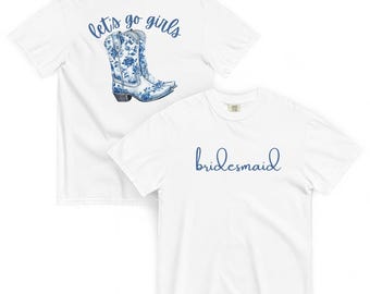 Chinoiserie Cowboy Boot Möhippa T-shirt – Södra charm möter chic! KOMFORTFÄRGER!!