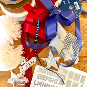 DIY Homecoming Mum Kit – Quad Flower | Custom Colors