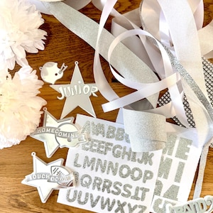 DIY Homecoming Mum Kit – Single Flower | Custom Colors