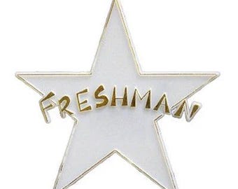 Klasse Stern Charm – Freshman, Sophomore, Junior, Senior | Gold oder Silber