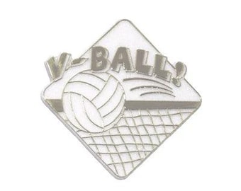 "Volleyball Heimkehr Mama Anhänger - Gold oder Silber - 3 ""Plastik Schmuckstück."
