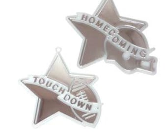 Star Duo Charm – Gold oder Silber | Homedressing Mum Akzent (2er-Set)