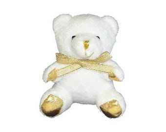 Mini teddybeer – 8,9 cm pluche voor thuiskomstfeesten en decoraties