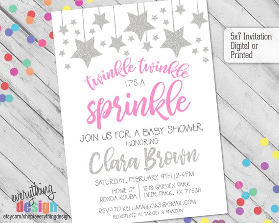 twinkle twinkle its a sprinkle