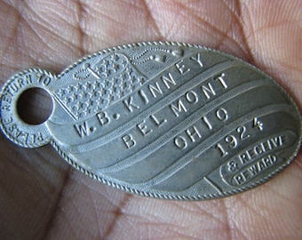 Nickel vintage Schlüsselanhänger