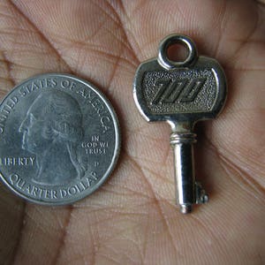 Vintage Excelsior 700 Luggage Key, Vintage Luggage Key, Vintage Steampunk Key, Steampunk Jewelry Key, Vintage Jewelry Supply, Assemblage