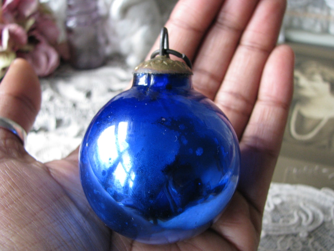 Antique Kugel Ornament Antique German Christmas Ornament Etsy