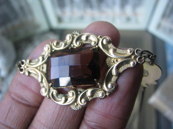 Victorian Paste Necklace, Antique Paste Necklace,… - image 5