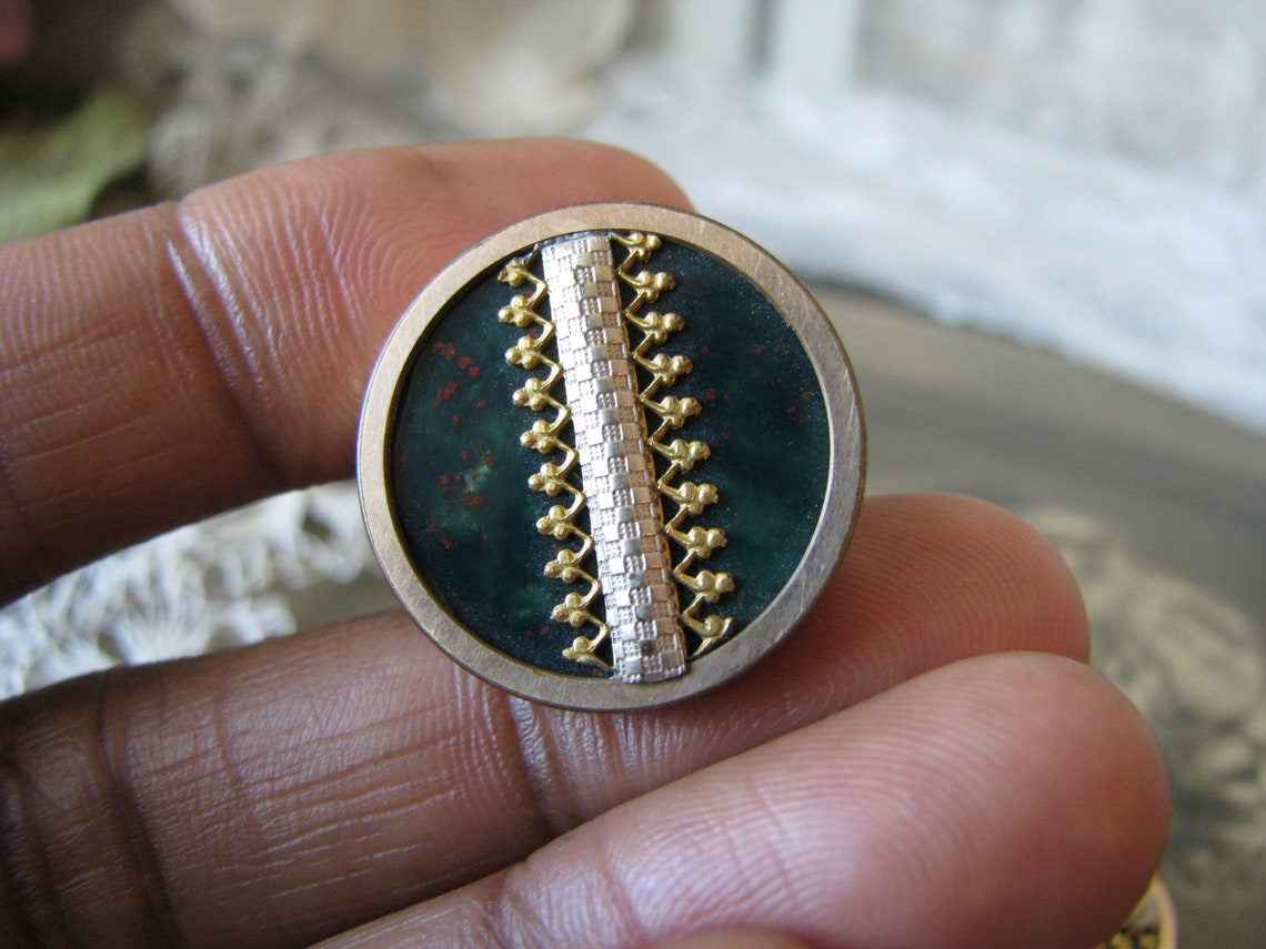 Antique Collar Studs Victorian Collar Studs Gold Filled Etsy