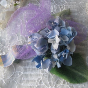Vintage Millinery Brooch, French Violet Brooch, Vintage Millinery Pin, Vintage Violet Brooch, Oversized Brooch, Vintage Millinery, Wedding