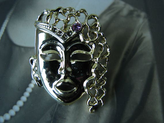 Drama Mask Pins