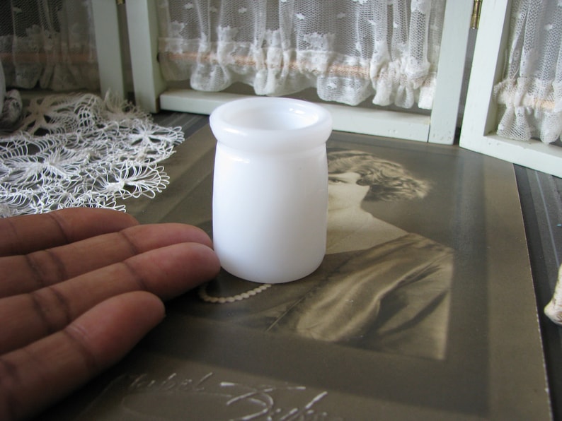 Antique Creamer Bottle Milk Glass Creamer Bottle Single Etsy