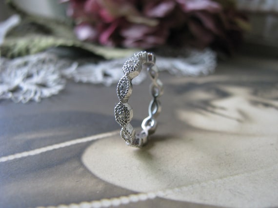 Cz wedding band deals