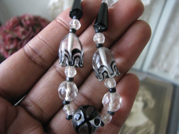 Unique Art Deco Beaded Handmade Necklace main image 1