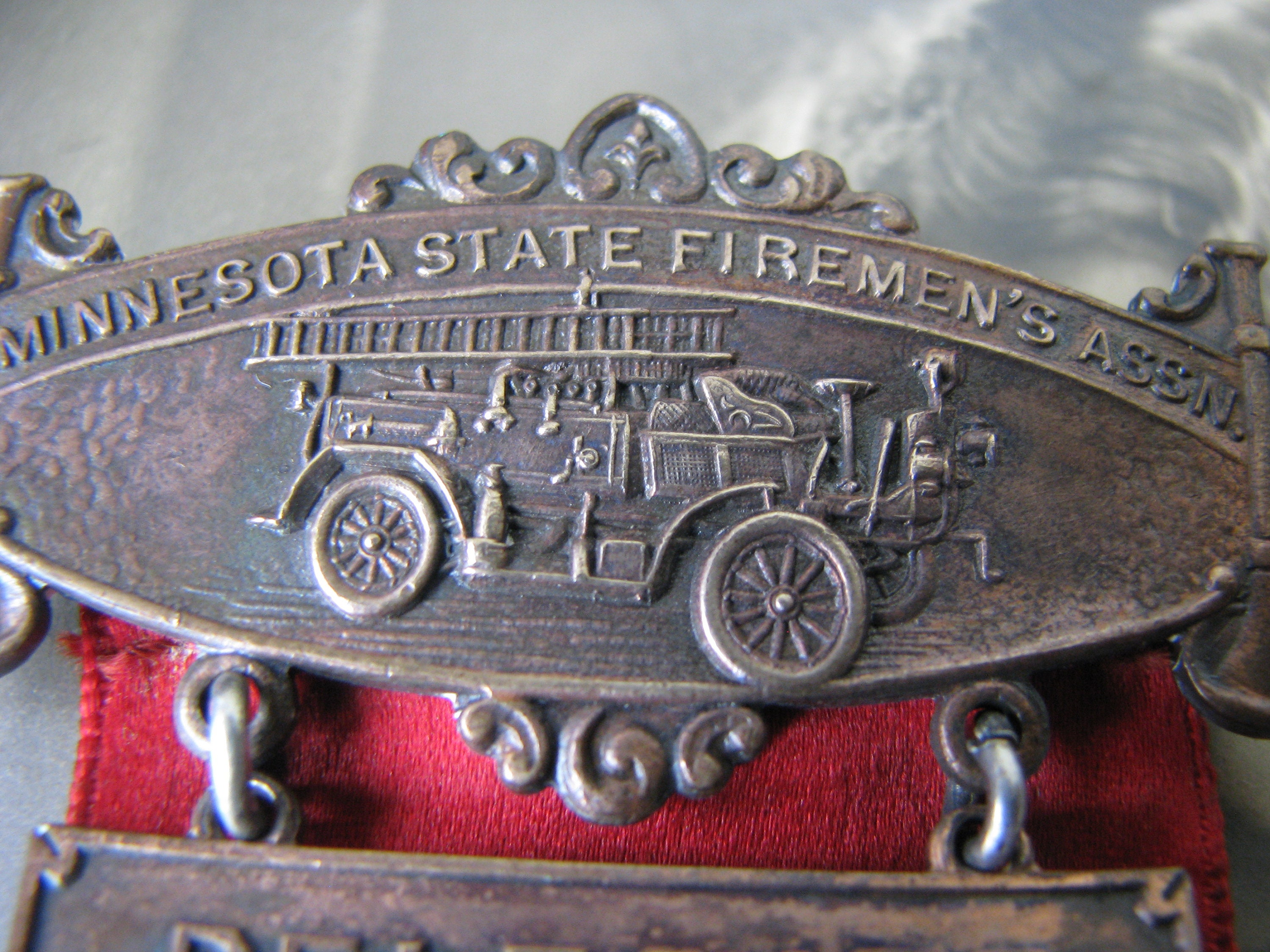 Antique Firemen's Badge Firemen's Delegate Badge Etsy UK