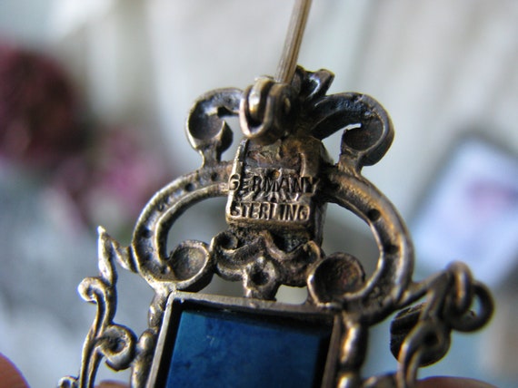 Antique Victorian Brooch, Antique Silver Brooch, … - image 6