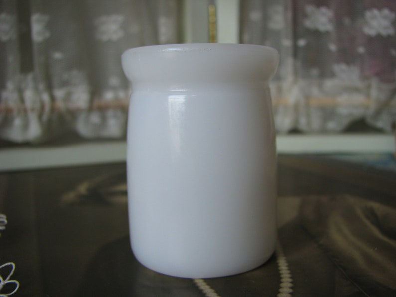 Antique Creamer Bottle Milk Glass Creamer Bottle Single Etsy