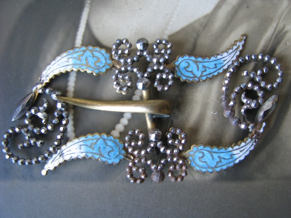 Antique Belt Buckle, Victorian Belt Buckle, Cut St