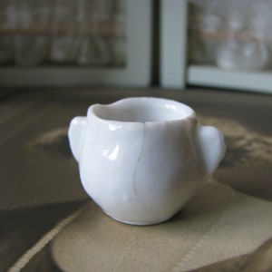 Antique Miniature Sugar Pot, Antique Dollhouse Sugar Pot, Antique Sugar Pot, Victorian Miniature Sugar Pot, Victorian Child's Toys,