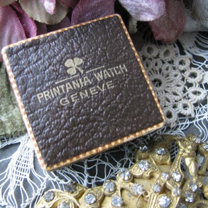 Antique Printania Watch Box, Antique Watch Box, Geneve Watch Box, Geneve Swiss Watch Box, Antique Watch Display Box, Watch Display Box