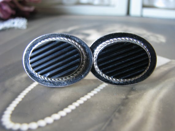 Gifts For him, Sterling Silver DESTINO Cuff Links… - image 4