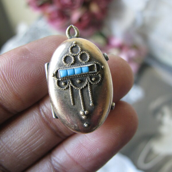 Shadow Box Locket Etsy