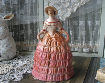 Antique Porcelain Figurine, English Lady Figurine, Gifts For Brides, Wedding Gifts, Bridal Gifts
