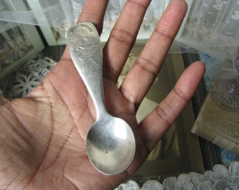 ヴィンテージ ベビー スプーン シルバープレート ヴィンテージ ベビースプーン、ミッキーマウス ヴィンテージ 子供用