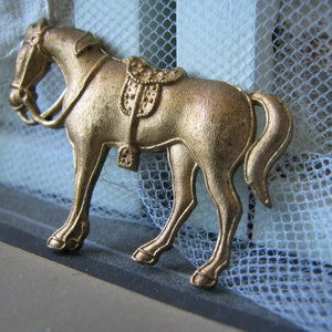 Vintage Messing Stempel, Messing Pferd Stempeln, Messing Pferd gestempelt, Qualität Messing Stempeln, Vintage Schmuck