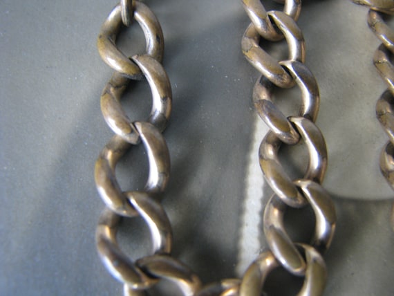 Antique Pocket Watch Chain, Gold Filled Pocket Wa… - image 6