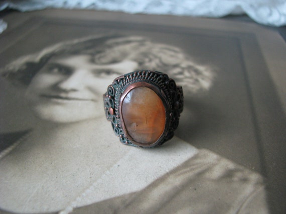 Antique Chinese Ring, Chinese Export Ring, Antiqu… - image 7