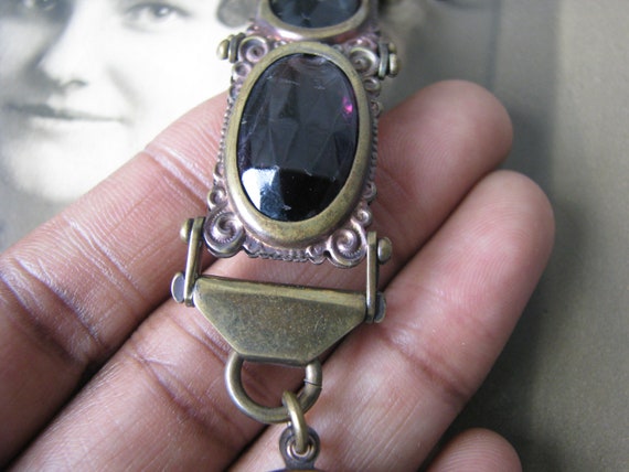 Antique Pocket Watch Fob & Chain, Victorian Watch… - image 6