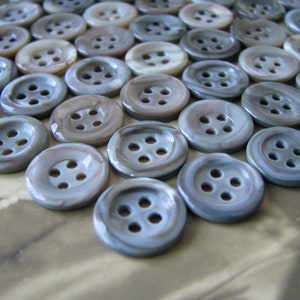 61 Antique Victorian Carved Mother of Pearl Buttons, 1/2'' - Etsy