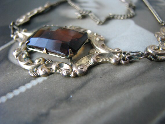 Victorian Paste Necklace, Antique Paste Necklace,… - image 3