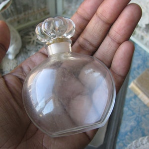 Houbigant, Quelques Fleurs, 120 ml. or 4 oz. Flacon, Parfum Extrait, 1913, 1930, Paris, France .., Antique Perfume Bottle,