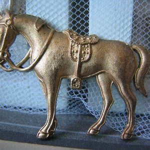 Vintage Messing Stempel, Messing Pferd Stempeln, Messing Pferd gestempelt, Qualität Messing Stempeln, Vintage Schmuck
