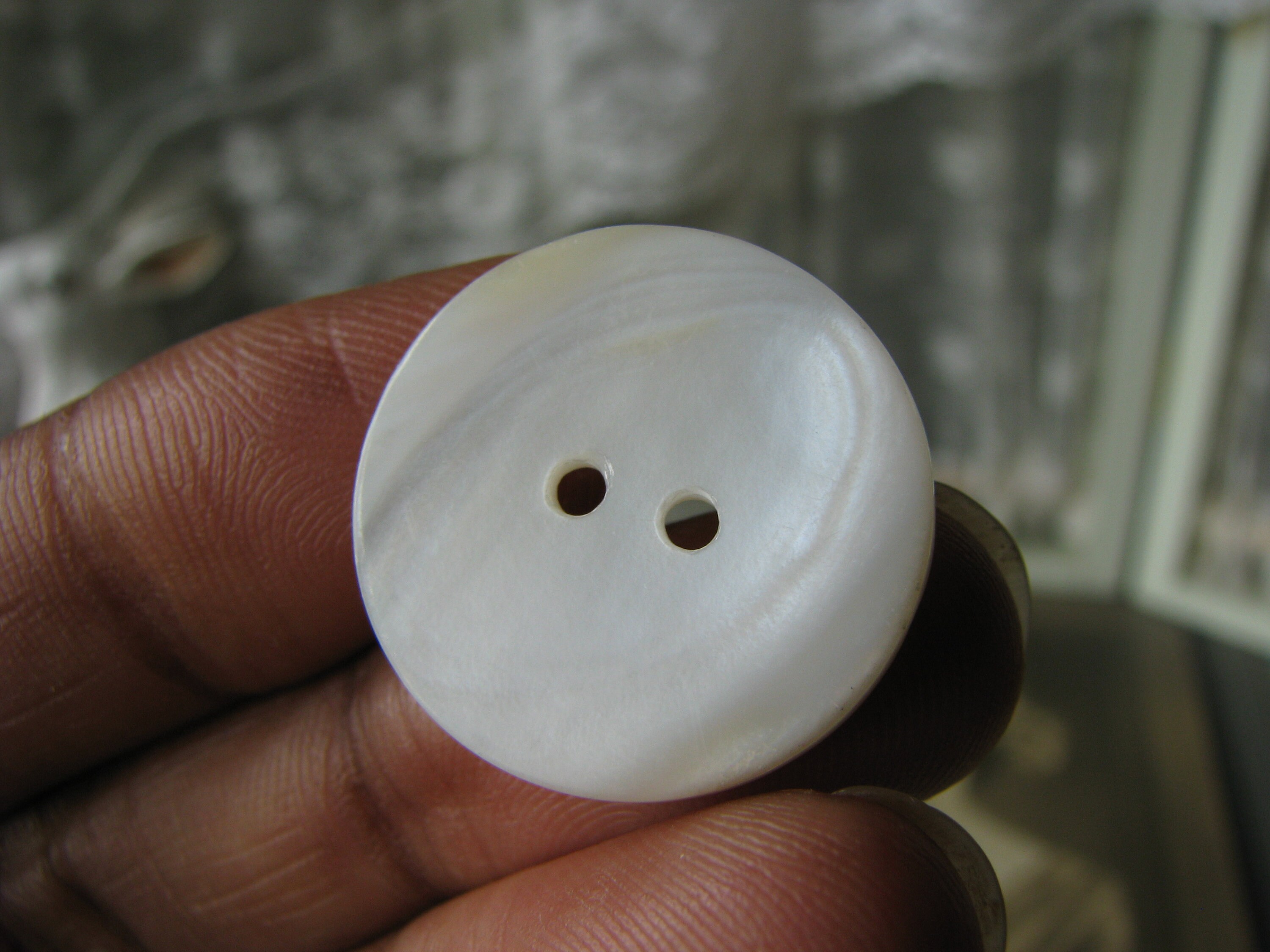Antique Carved Mother of Pearl Button, Victorian Shell - Etsy