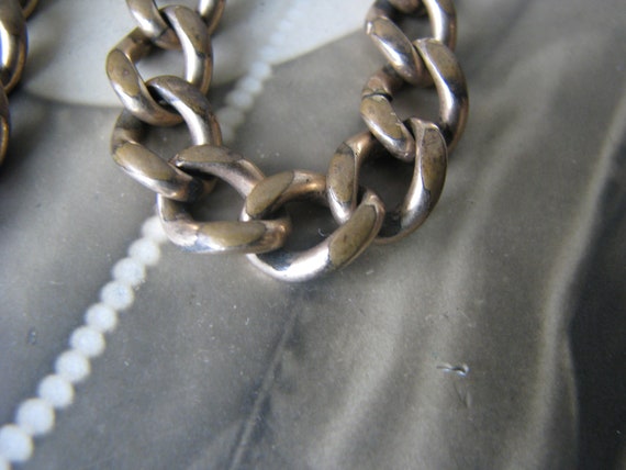 Antique Pocket Watch Chain, Gold Filled Pocket Wa… - image 4