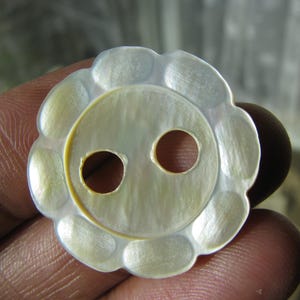 Antique Carved Shell Button, Antique Mother Of Pearl Button, Mother Of Pearl Button, Victorian Carved Button, White Mother Of Pearl