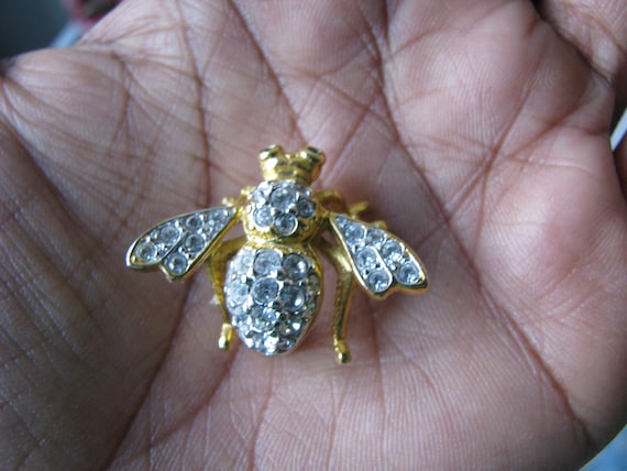 Joan Rivers Bee Brooch, Vintage Bee Brooch, Vinta… - image 2