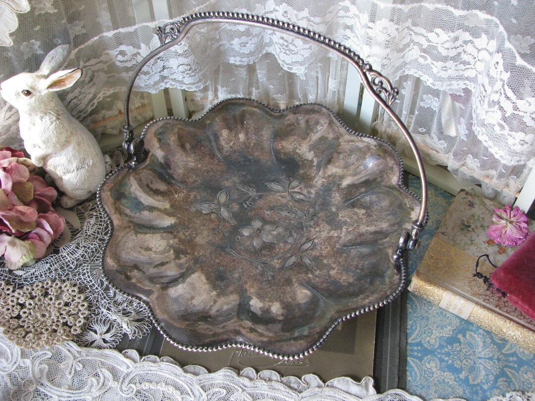 Antique Wedding Basket Victorian Wedding Basket Antique Etsy