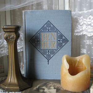 Antique Book, &quot;Ben Hur&quot; , Antique Literature Book, Antique Novel, Literary Fiction, Lew Wallace