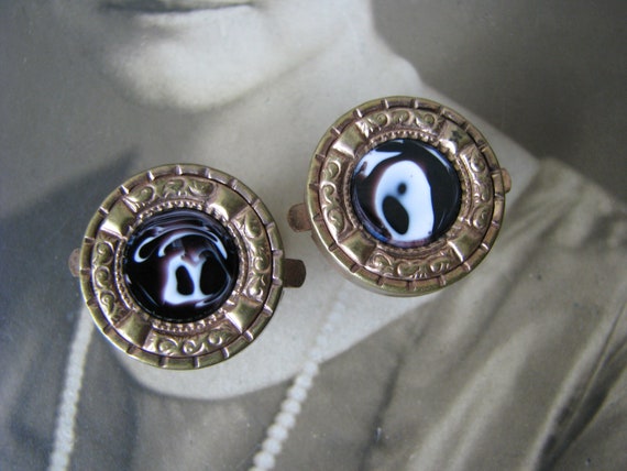 Antique Collar Studs, Victorian Collar Studs, Orna