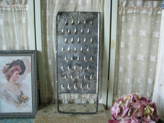 Antieke Primitve Tin Fels Naphtha Zeep Zeep Rooster Metalen Etsy