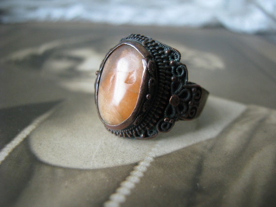 Antique Chinese Ring, Chinese Export Ring, Antiqu… - image 1