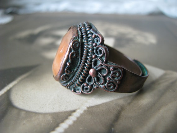 Antique Chinese Ring, Chinese Export Ring, Antiqu… - image 2